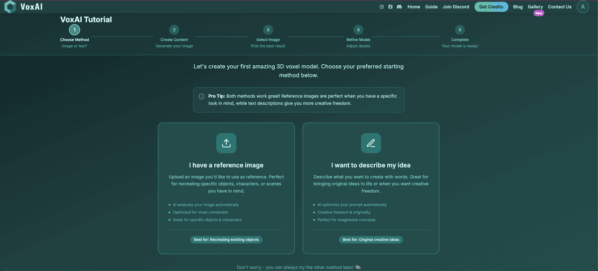 Getting Started with VoxAI