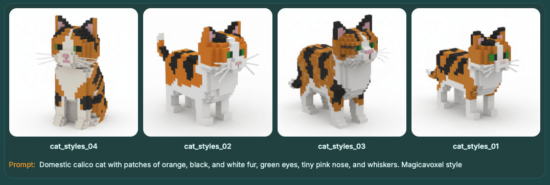 Magicavoxel Style example 1