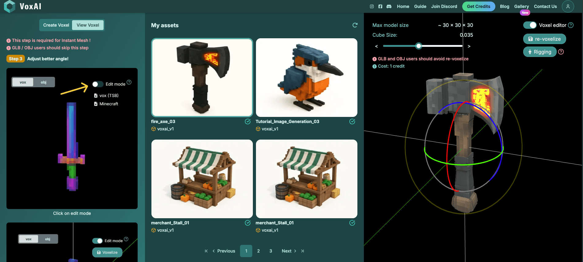 VoxAI Text to Image Step 4b - Refinement