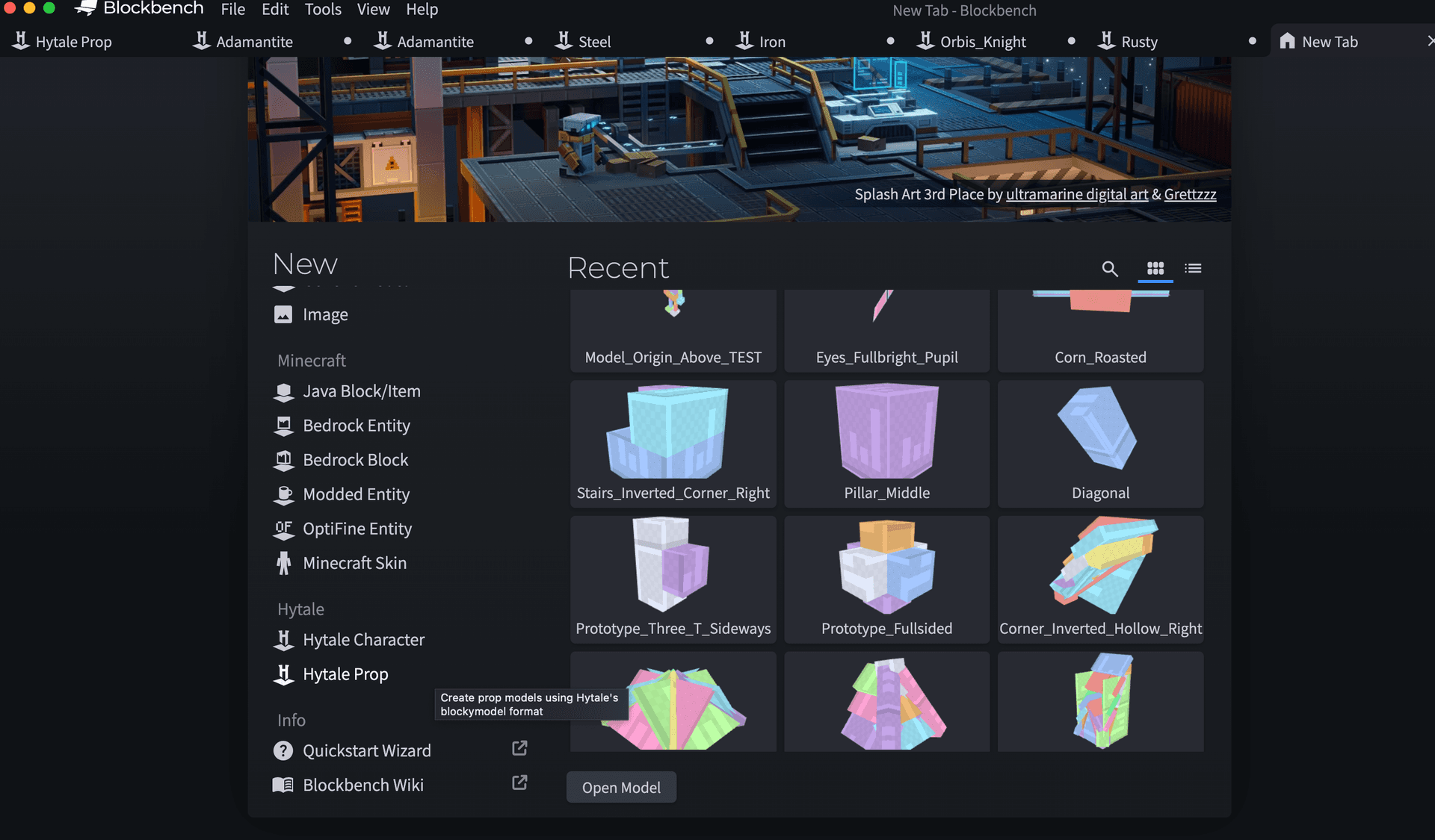 Hytale Prop Selection