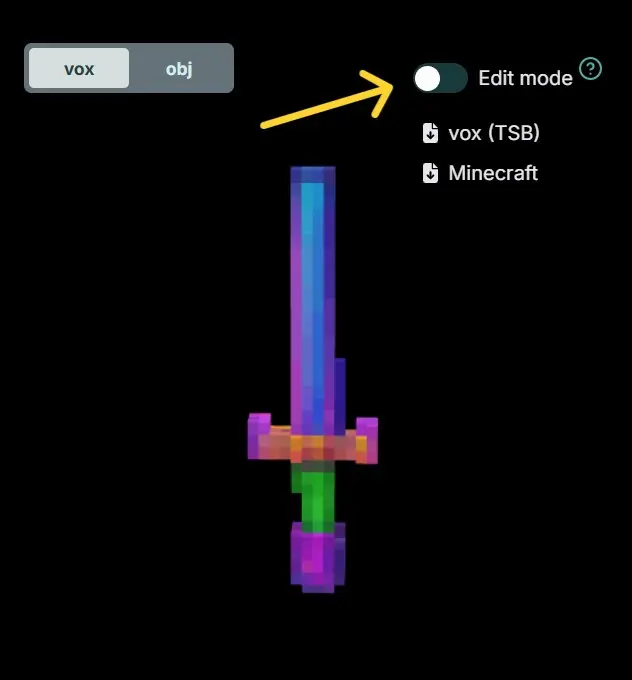 Step 1: Click Edit Mode